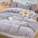 Pisoshare Ins New Girl Princess Style Bedding Set Kawaii Ruffle Bed Skirt Lace Sheets And