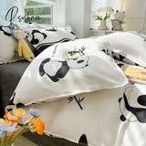 Pisoshare Kawaii Korean Style Flower Bedding Set Twin Full Queen King Size Double Bed Cute Sheet