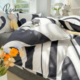 Pisoshare Kawaii Korean Style Flower Bedding Set Twin Full Queen King Size Double Bed Cute Sheet