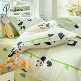 Pisoshare Kawaii Korean Style Flower Bedding Set Twin Full Queen King Size Double Bed Cute Sheet