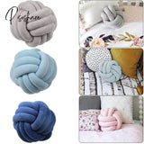 Pisoshare Knotted Ball Throw Pillows Decorative Pillow Cushion For Sofa Decoration Home Cushions