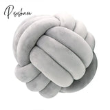 Pisoshare Knotted Ball Throw Pillows Decorative Pillow Cushion For Sofa Decoration Home Cushions