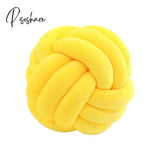 Pisoshare Knotted Ball Throw Pillows Decorative Pillow Cushion For Sofa Decoration Home Cushions