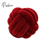 Pisoshare Knotted Ball Throw Pillows Decorative Pillow Cushion For Sofa Decoration Home Cushions