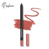 Pisoshare Lip Liner 12 Colors Waterproofsexy Red Matte Contour Tint Lipstick Long Lasting Non-Stick