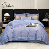 Pisoshare Luxury Bedding Set Nordic Top Quality Cotton Jacquard Duvet Cover Bed Sheet And