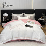 Pisoshare Luxury Bedding Set Nordic Top Quality Cotton Jacquard Duvet Cover Bed Sheet And