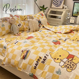 Pisoshare Luxury Nordic Bedclothes Bedding Set Duvet Cover Comforter Sets Bed Sheet Bedroom Anime