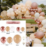 Pisoshare Macaron Balloons Garland Latex Ballons Arch Happy Birthday Party Decor Kids Adult Wedding