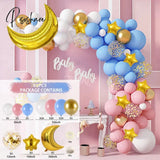 Pisoshare Macaron Balloons Garland Latex Ballons Arch Happy Birthday Party Decor Kids Adult Wedding