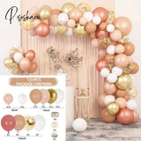 Pisoshare Macaron Balloons Garland Latex Ballons Arch Happy Birthday Party Decor Kids Adult Wedding