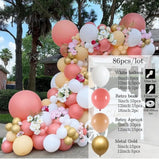 Pisoshare Macaron Balloons Garland Latex Ballons Arch Happy Birthday Party Decor Kids Adult Wedding