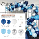 Pisoshare Macaron Balloons Garland Latex Ballons Arch Happy Birthday Party Decor Kids Adult Wedding