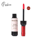 Pisoshare Makeup Lipstick Red Wine Bottle Lip Gloss Long Lasting Matte Moisturizer Lipgloss