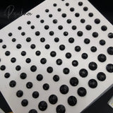 Pisoshare Mixed Size Eyeshadow Diamond Stickers For Face Body Festival Decoration Self Adhesive