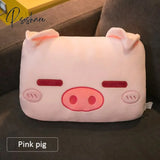 Pisoshare New Kawaii Plush Hand Warmer Pillow Cute Cartoon Stuffed Animal Doll Cushions Winter