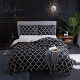 Pisoshare Nordic Style Bedding Set Duvet Cover Pillowcases 3 Pieces Microfiber 150×200 240X220 For