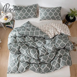 Pisoshare Nordic Style Bedding Set Duvet Cover Pillowcases 3 Pieces Microfiber 150×200 240X220 For