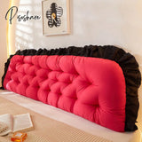 Pisoshare Pillow Bed Head Cushion Soft Bag Large Back Removable And Washable Tatami Double Waist