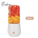 Pisoshare Portable Electric Juicer Blender 500Ml Mini Size Cup Small For Shake And Smoothies Usb