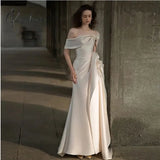 Pisoshare - Pure Bridal Dress Light Wedding French Slim Fit Bride Tug Out Welcome White Evening