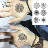 Pisoshare Small Rose Daisy Flower Temporary Tattoos For Women Adult Fashion Finger Realistic Fake