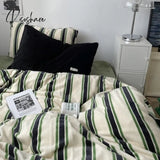 Pisoshare Solid Bedding Set Soft Flat Sheets Purple Duvet Cover Pillowcase Polyester Bed Linen