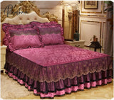 Pisoshare Summer Cooling Blanket Lightweight Siwinter Thick Velvet Bedding Bed Skirt Pillowcase