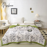 Pisoshare Summer Quilt Air Condition Comforter Light Weight Smooth High Quality Children