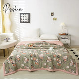 Pisoshare Summer Quilt Air Condition Comforter Light Weight Smooth High Quality Children