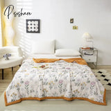 Pisoshare Summer Quilt Air Condition Comforter Light Weight Smooth High Quality Children