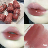 Pisoshare Sweet Natural Jelly Lip Gloss Mud Bear Seal Glaze Lipstick New Korean Fashion Makeup