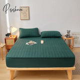 Pisoshare Thickened Laminated Cotton Adjustable Fitted Sheet 160X200 Quilting Process Mattress