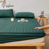 Pisoshare Thickened Laminated Cotton Adjustable Fitted Sheet 160X200 Quilting Process Mattress