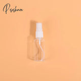 Pisoshare Travel Transparent Refillable Bottles Clear Plastic Perfume Atomizer Small Sprayer Bottle