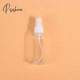 Pisoshare Travel Transparent Refillable Bottles Clear Plastic Perfume Atomizer Small Sprayer Bottle