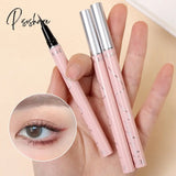 Pisoshare Waterproof Colorful Eyeliner Pencil Long-Lastinganti-Oil Long-Lasting White Black Red