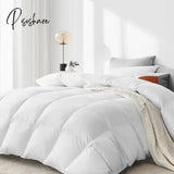 Pisoshare Winter Duvet Cover Goose Down Duck Quilt 3D Bread Hotel Comforter Full Size All Season