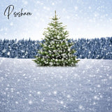 Pisoshare Winter Snow Pine Forest Snowflake Wallpaper Natural Scenic Photo Background Photographic