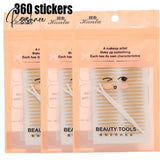 Pisoshare120/240/360 Stickers Double Eyelid Sticker Eye Lift Lace Adhesive Tape Band Invisible