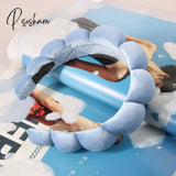 Plush Headband Hair Hoop Bread Curl Headdress Women Girl Wash Face Makeup Headgear Party Casual