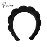 Plush Headband Hair Hoop Bread Curl Headdress Women Girl Wash Face Makeup Headgear Party Casual