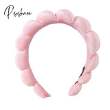 Plush Headband Hair Hoop Bread Curl Headdress Women Girl Wash Face Makeup Headgear Party Casual