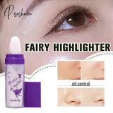 Polvo De Hadas Fairy High Light Pat Powder Body Highlighter Brighten Natural Three-Dimensional