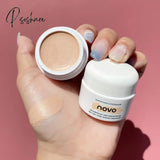 Professional Full Coverage Flawless Makeup Texture Concealer Foundation For Facial Acne Marks Dark