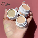 Professional Full Coverage Flawless Makeup Texture Concealer Foundation For Facial Acne Marks Dark