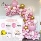 Purple Pink Balloons Garland Arch Kit Macaroon Latex Ballons Wedding Birthday Party Decor Kids