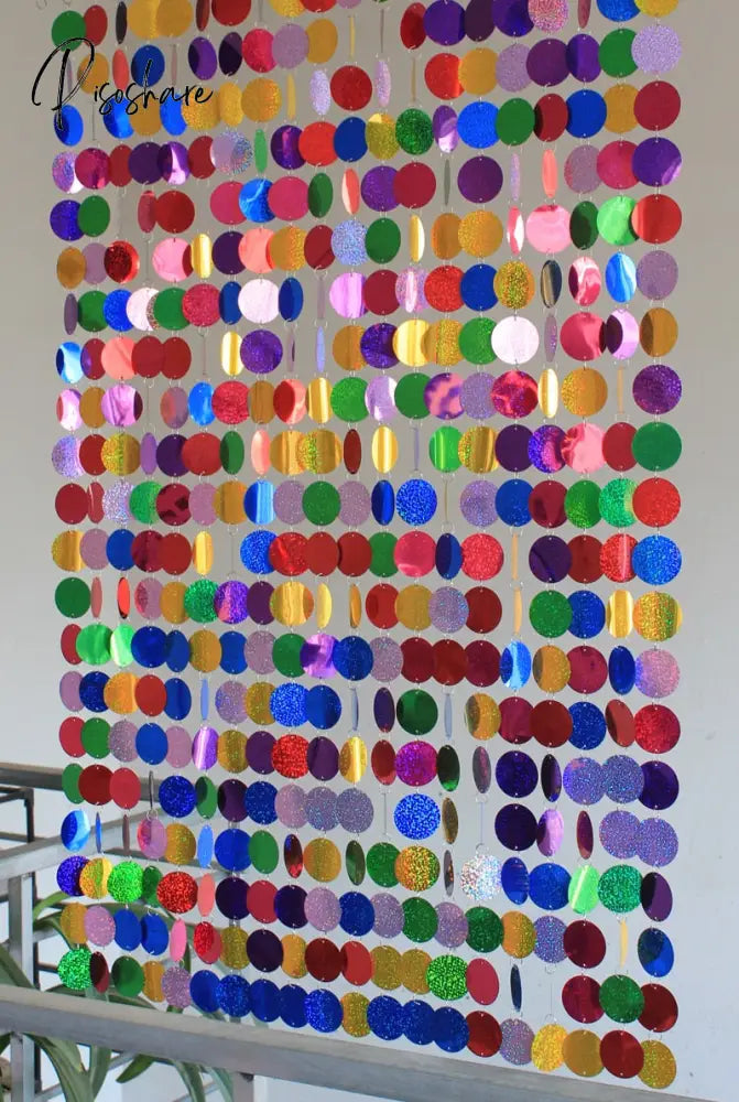 Pvc Sequins Door Curtains Festive Party Supplies Indoor Home Decoration Gold Silver Pendant