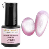 Rainbow Cat Eye Magnetic Gel Polish Colorful Reflective Glitter Universal Nail Can Be Use On Any
