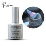 Rainbow Cat Eye Magnetic Gel Polish Colorful Reflective Glitter Universal Nail Can Be Use On Any